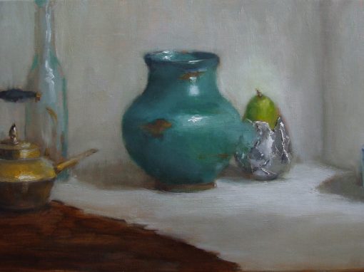 Pear and Vessels  12 x 24